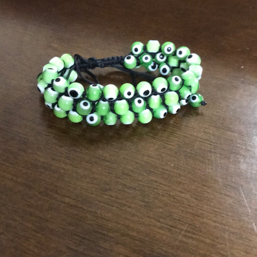 green bracelet